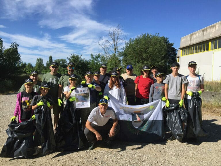 pulizia tevere i piccoli nel sociale